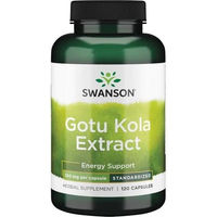 Produktbild von Swanson Gotu Kola Extrakt 100 mg Kapseln 120 Stück