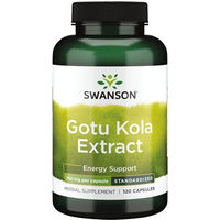 Produktbild von Swanson Gotu Kola Extrakt 100 mg Kapseln 120 Stück pflanzlicher Ursprung