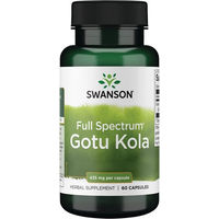 Produktbild von Swanson Gotu Kola Indischer Wassernabel hochdosiert Kapseln 60 Stück