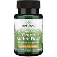 Produktbild von Swanson Grüne Kaffeebohne 400 mg Kapseln 60 Stück