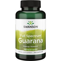 Produktbild von Swanson Guarana 500 mg Kapseln 100 Stück