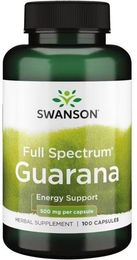 Swanson Guarana 500 mg Kapseln – Bild 1 von 1