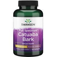 Produktbild von Swanson Health Products Catuaba Rinde Vollspektrum 465 mg 120 Kapseln