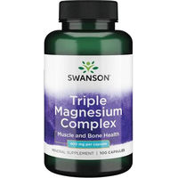 Produktbild von Swanson Health Products Dreifach-Magnesium-Komplex 400 mg 100 Kapseln