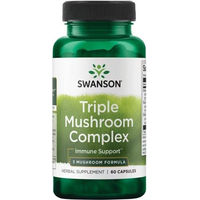 Produktbild von Swanson Health Products Dreifach-Pilz-Komplex 60 Kapseln