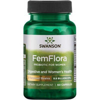 Produktbild von Swanson Health Products FemFlora Probiotikum für Frauen 60 Kapseln
