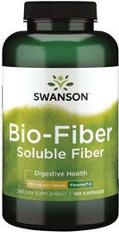 Swanson Health Products Fiber mit Fibersol-2 resistente Stärke 750 mg Bio Kapseln 180 Stück – Bild 1 von 3
