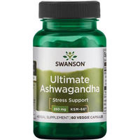 Produktbild von Swanson Health Products Ultimate Ashwagandha KSM-66 250 mg 60 vegetarische Kapseln