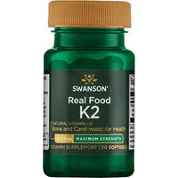 Produktbild von Swanson Health Products Vitamin K2 MK-7 200 mcg 30 Weichkapseln