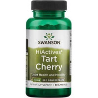 Produktbild von Swanson HiActives Sauerkirsche 465 mg Kapseln 60 Stück
