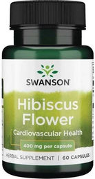 Swanson Hibiskusblüte 400 mg Kapseln 60 Stück – Bild 1 von 1