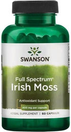 Swanson Irisches Moos 400 mg Kapseln 60 Stück – Bild 1 von 1
