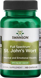 Swanson Johanniskraut 375 mg 60 Kapseln – Bild 1 von 2