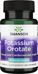 Swanson Kalium-Orotat 99 mg Kapseln 60 Stück – Bild 1 von 2