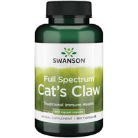 Produktbild von Swanson Katzenkralle 500 mg Kapseln pflanzlicher Ursprung 100 Stück