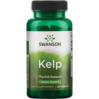 Produktbild von Swanson Kelp Braunalge 225 mcg Tabletten 250 Stück