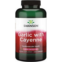 Produktbild von Swanson Knoblauch mit Cayenne zur Geruchskontrolle 200 Kapseln