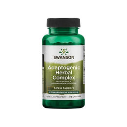 Swanson Kräuter-Komplex Adaptogener Kräuterkomplex 60 Kapseln – Bild 1 von 1