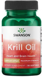 Swanson Krillöl 1000 mg Kapseln 30 Stück – Bild 1 von 2