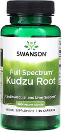 Swanson Kudzu-Wurzel 500 mg Kapseln 60 Stück – Bild 1 von 2