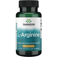 Produktbild von Swanson L-Arginin 500 mg Kapseln 100 Stück