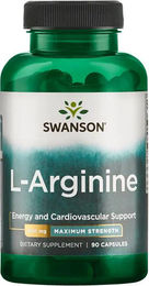 Swanson L-Arginin 850 mg Kapseln 90 Stück – Bild 1 von 2