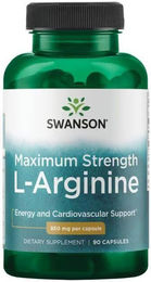 Swanson L-Arginin 850 mg Kapseln glutenfrei 90 Stück – Bild 1 von 2