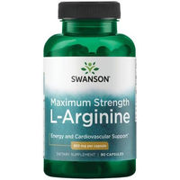 Produktbild von Swanson L-Arginin 850 mg Kapseln glutenfrei 90 Stück