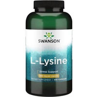 Produktbild von Swanson L-Lysin Kapseln 500 mg 150 Stück