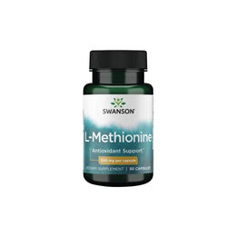 Swanson L-Methionin 500 mg 30 Kapseln – Bild 1 von 1