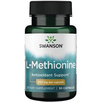 Produktbild von Swanson L-Methionin 500 mg Kapseln 30 Stück