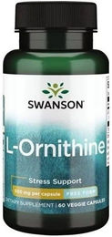 Swanson L-Ornithin 500 mg Kapseln 60 Stück – Bild 1 von 1