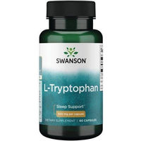 Produktbild von Swanson L-Tryptophan 500 mg Kapseln 60 Stück