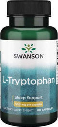 Swanson L-Tryptophan 500 mg vegetarische Kapseln 60 Stück – Bild 1 von 2
