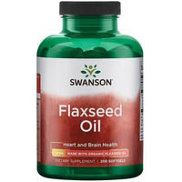 Produktbild von Swanson Leinsamenöl Kapseln 1g 100 Stück