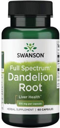 SWANSON Löwenzahn Kapseln 515 mg 60 Stück – Bild 1 von 2