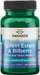 Swanson Lutein Ester 6 mg und Heidelbeere 20 mg Weichkapseln 120 Stück – Bild 1 von 2