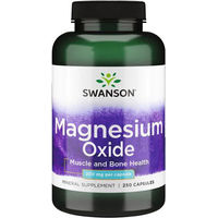 Produktbild von Swanson Magnesium-Oxid 200 mg 250 Kapseln
