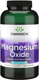 Swanson Magnesium-Oxid 200 mg 500 Kapseln – Bild 1 von 2