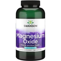 Produktbild von Swanson Magnesium-Oxid 200 mg 500 Kapseln