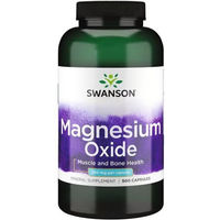 Produktbild von SWANSON Magnesium-Oxid 200 mg Kapseln 500 Stück