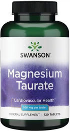 SWANSON Magnesium Taurat 100 mg Tabletten 120 Stück – Bild 1 von 2