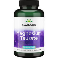 Produktbild von Swanson Magnesium Taurat glutenfreie Tabletten 120 Stück