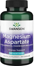 Swanson Magnesiumaspartat Kapseln für Erwachsene 90 Stück – Bild 1 von 1