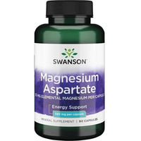 Produktbild von Swanson Magnesiumaspartat Kapseln für Erwachsene 90 Stück