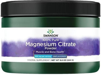 Swanson Magnesiumcitrat Pulver – Bild 1 von 2