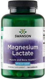 Swanson Magnesiumlactat 84 mg Kapseln 120 Stück – Bild 1 von 1
