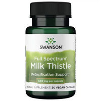 Produktbild von Swanson Mariendistel 500 mg 30 vegane Kapseln