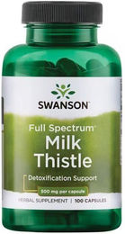 SWANSON Mariendistel 500 mg Kapseln 100 Stück – Bild 1 von 2