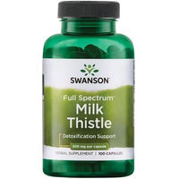 Produktbild von SWANSON Mariendistel 500 mg Kapseln 100 Stück